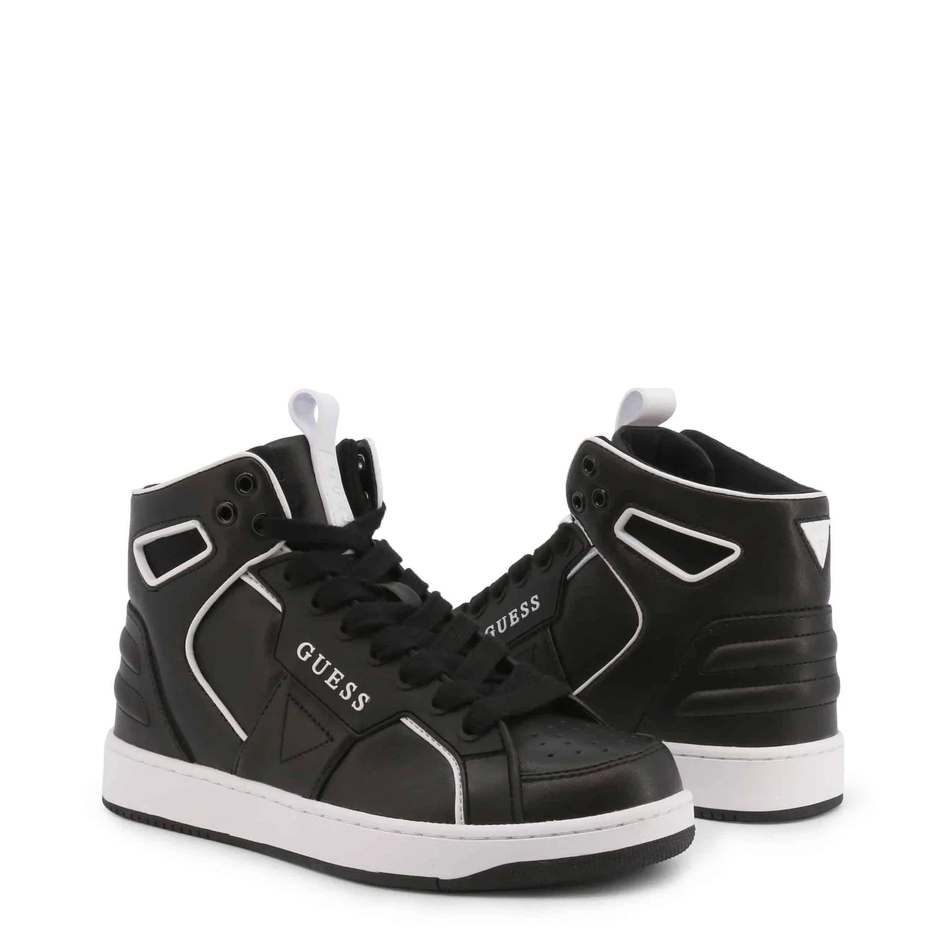 Women Sneakers - Court High-Top Sneakers Shoes