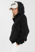 Women's Hoodie Full-Zip Chest Embroidery Cotton Blend – Hoodie | GUOCALI – view 6
