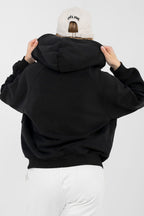 Women's Hoodie Full-Zip Chest Embroidery Cotton Blend – Hoodie | GUOCALI – view 7