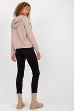 Women's hoodie Full Zip Regular Fit Split Pockets Cotton Blend – view 21