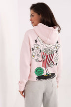 Women's Hoodie Graphic Back Print Drawstring Cotton Blend – Hoodie | GUOCALI – view 9