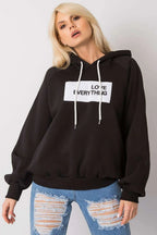 Women's hoodie Graphic Pullover Regular Fit Cotton Blend – view 11