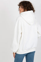Women's Hoodie Graphic Raglan Sleeve Beige – Hoodie | GUOCALI – view 3