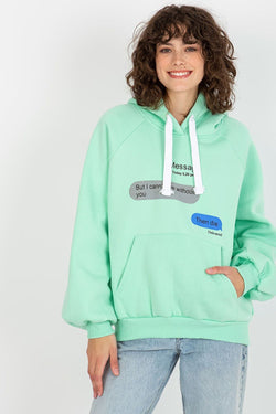 Women's Hoodie Graphic Raglan Sleeve Green – Hoodie | GUOCALI