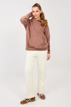 Women's Hoodie Kangaroo Pocket Embroidered Cotton Blend – Hoodie | GUOCALI – view 5