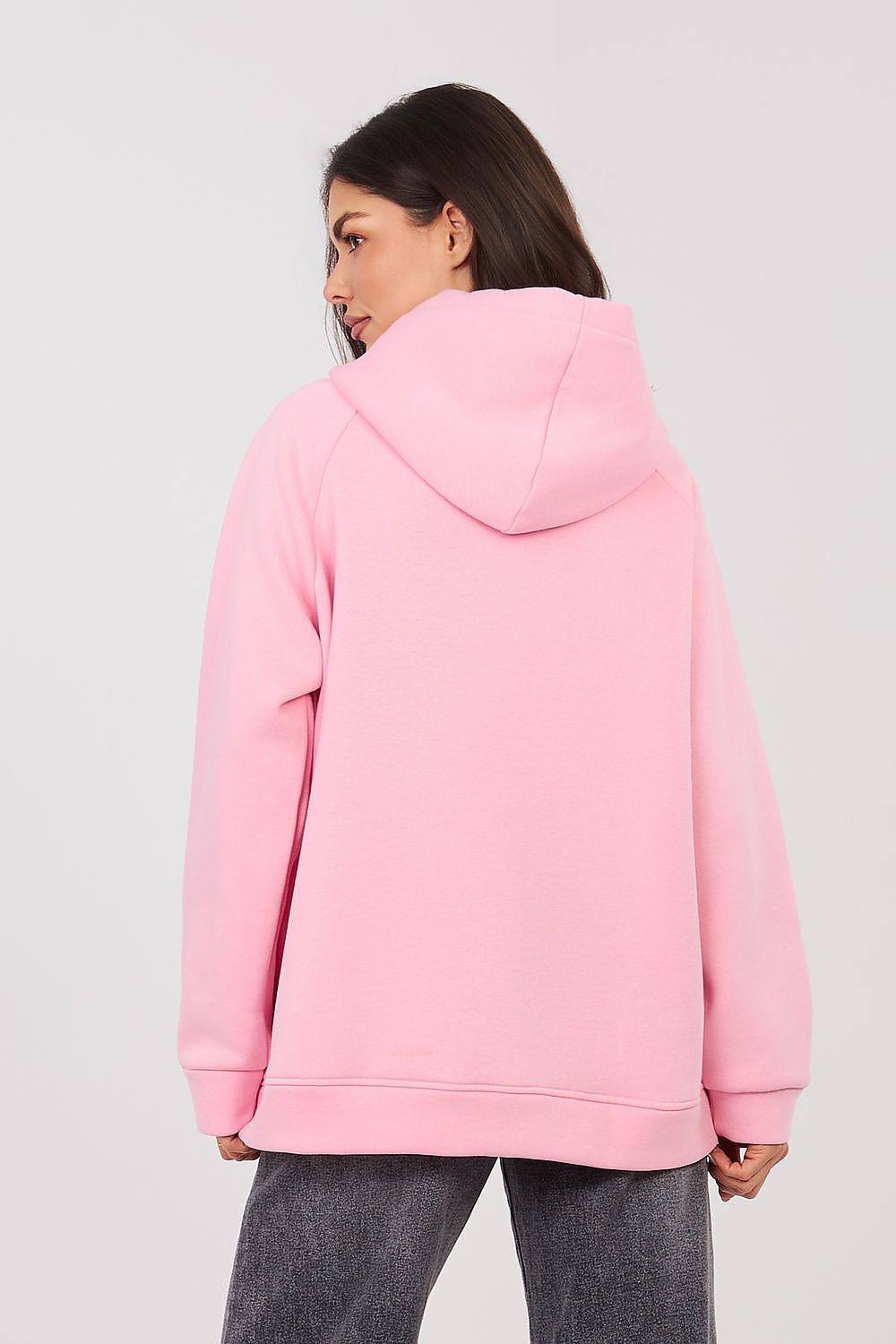 Women's Hoodie Oversized Embroidered Logo Kangaroo Pocket – Hoodie | GUOCALI – view 35