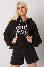 Women's hoodie Oversized Raglan Sleeve Logo Pullover – view 12