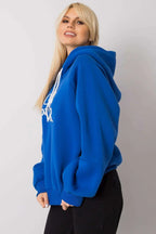 Women's hoodie Oversized Raglan Sleeve Logo Pullover – view 2