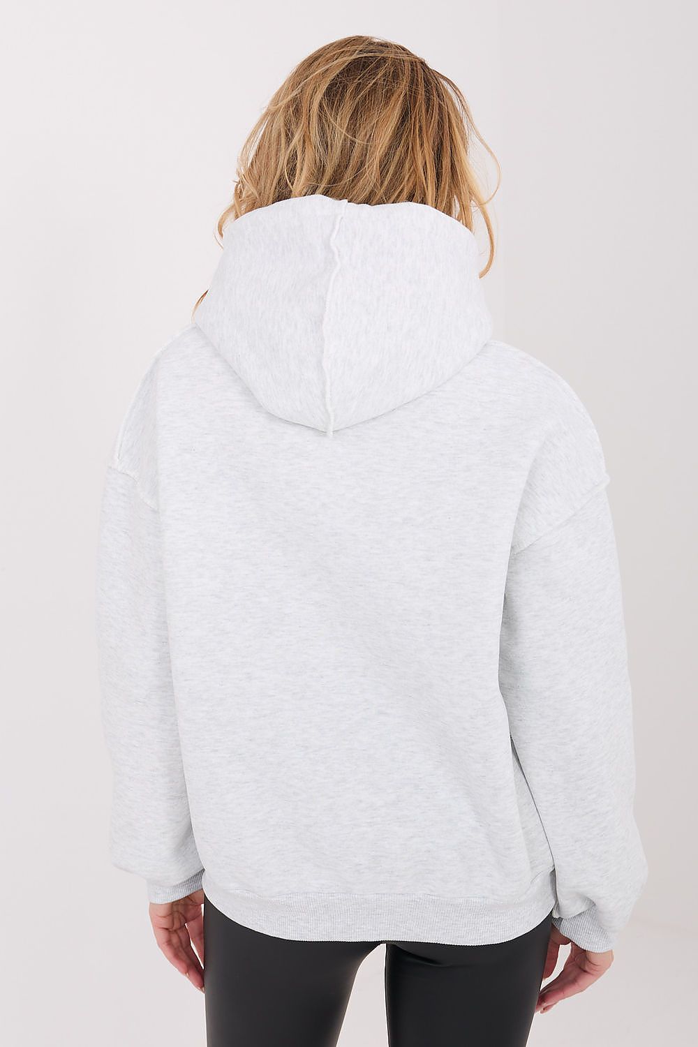 Women's Hoodie Pullover Exposed Seams Cotton Blend – Hoodie | GUOCALI – view 6