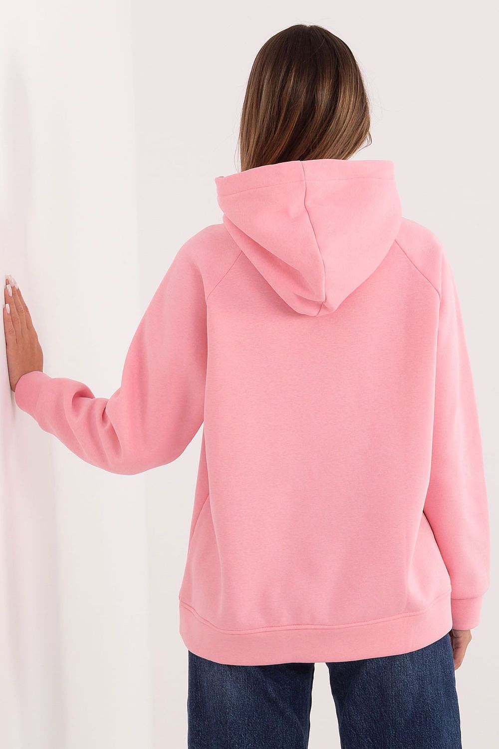 Women's Hoodie Raglan Sleeve Logo Stretch Cotton – Hoodie | GUOCALI – view 26