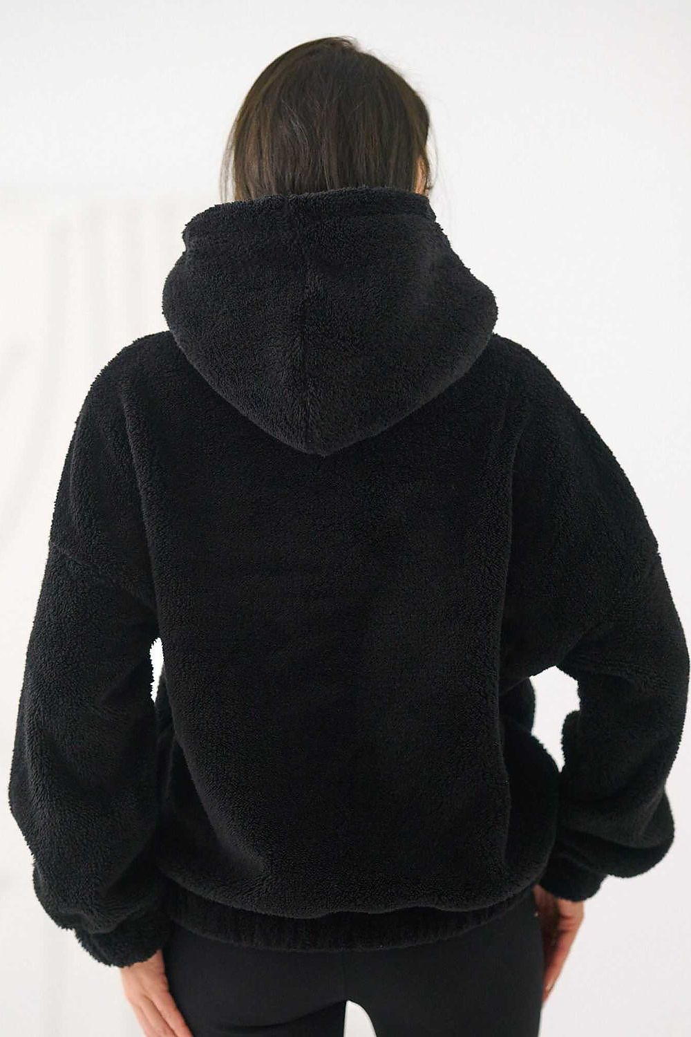 Women's Hoodie Teddy Bear Motif Kangaroo Pocket Lined – Hoodie | GUOCALI – view 17