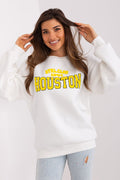 Women's Sweatshirt Crew Neck Logo Print Loose Fit – Sweatshirt | GUOCALI