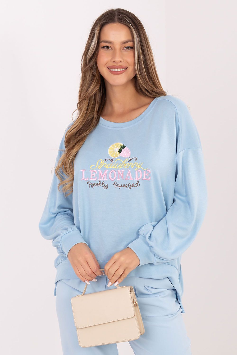 Women's Sweatshirt Loose Fit Graphic Print Round Neck – Sweatshirt | GUOCALI