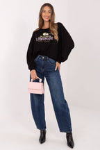 Women's Sweatshirt Loose Fit Graphic Print Round Neck – Sweatshirt | GUOCALI – view 13