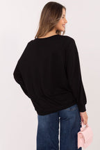 Women's Sweatshirt Loose Fit Graphic Print Round Neck – Sweatshirt | GUOCALI – view 14