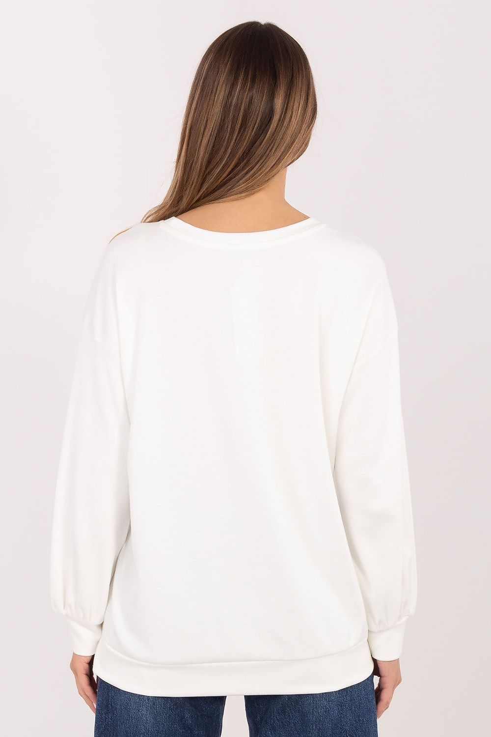 Women's Sweatshirt Loose Fit Graphic Print Round Neck – Sweatshirt | GUOCALI – view 18