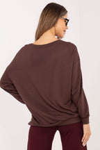 Women's Sweatshirt Loose Fit Graphic Print Round Neck – Sweatshirt | GUOCALI – view 8