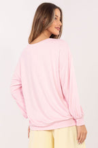 Women's Sweatshirt Loose Fit Letter Print Round Neck – Sweatshirt | GUOCALI – view 10