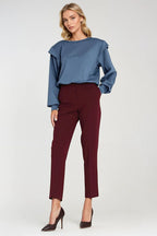 Women's Sweatshirt Oversized Shoulder Pads Crew Neck – Sweatshirt | GUOCALI – view 6
