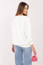 Women's Sweatshirt Round Neck Letter Print Regular Fit – Sweatshirt | GUOCALI – view 7