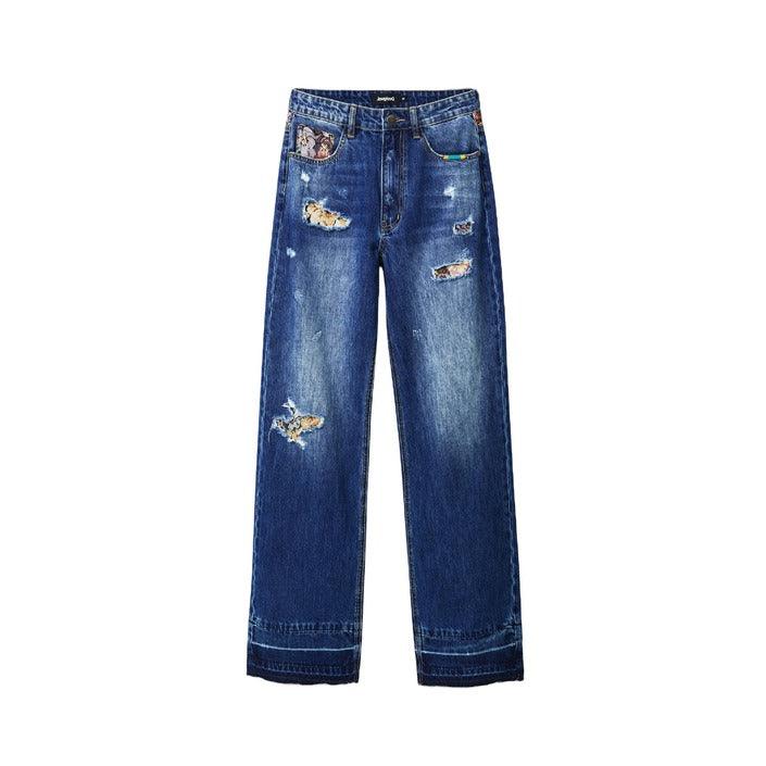 Desigual Women Jeans - Blue - Jeans - Guocali