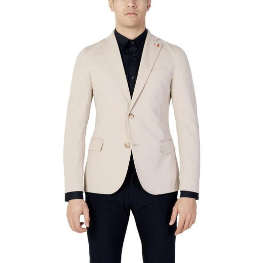 Men Blazer - Mulish Blazer - Beige - Men Blazer - Guocali