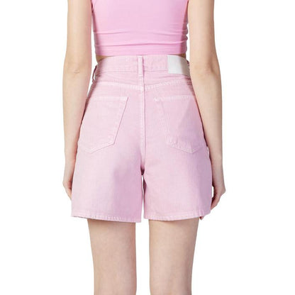 Pink Women Summer Shorts - Shorts - Guocali